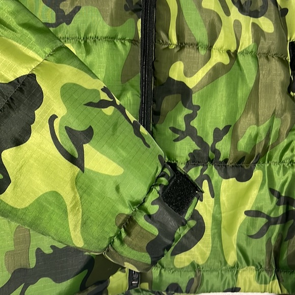 HUF Worldwide CAMO JACKET Convertible to Vest Mens size LARGE HTF - Picture 4 of 12